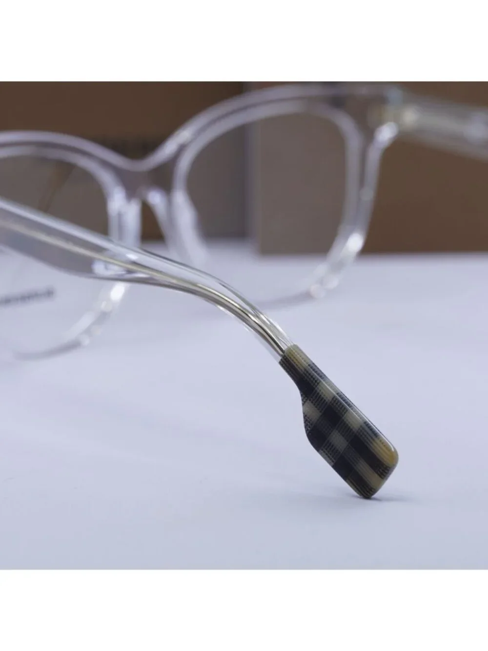Burberry BE2375 3024 Cat Eye Eyeglasses 53mm - Transparent